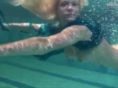 7X3.net presents: Blonde is a great swimmer with nice tits