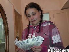 7X3.net presents: Pretty czech student trades sex for cash