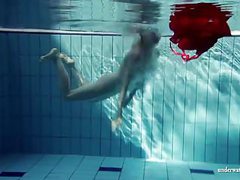 7X3.net presents: Hot blonde lucie french teen in the pool