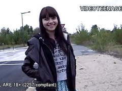 7X3.net presents: 18 years old luna does her first porn casting