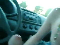 7X3.net presents: Car blowjob ends with cum in mouth and swallow