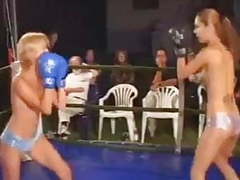 7X3.net presents: Real topless boxing (2)