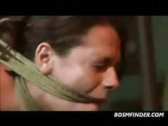 7X3.net presents: Tied whipped and toyed bondage