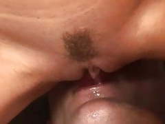 7X3.net presents: Considerate lovers clean their own creampies.