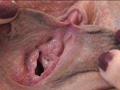 7X3.net presents: Pussy contractions and creamy orgasm up close
