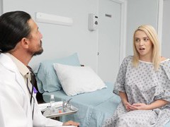 7X3.net presents: Incredible anal exam for gorgeous blonde patient madison summers