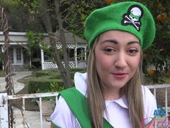 7X3.net presents: Horny lily adams with natural tits enjoys while being fucked