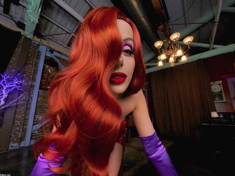 7X3.net presents: Pov cosplay porn with jessica rabbit in hd porn