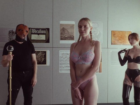 7X3.net presents: Bdsm fetish video of gorgeous filth studies v wearing lingerie