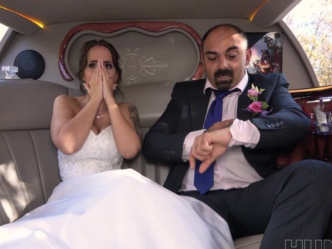 7X3.net presents: Busty bride jennifer mendez gets ass fucked in back of the limo