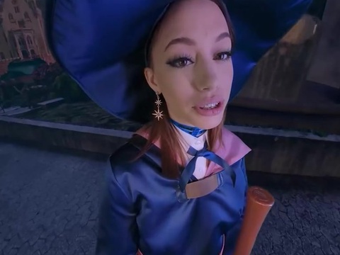 7X3.net presents: Laya rae as akko knows some naughty spells