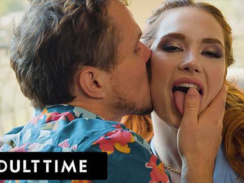 7X3.net presents: Adult time - redhead pawg siri dahl worshiped and fucked with vibrator by bestie robby apples!