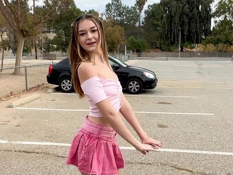 7X3.net presents: Hd pov video of skinny della cate with shaved cunt being fucked