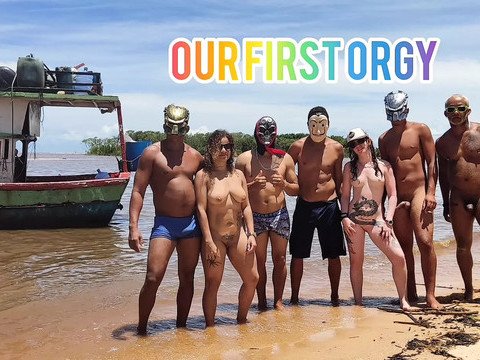 7X3.net presents: I took my wives to a gangbang with my friends on an old boat in salvador