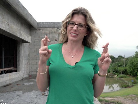 7X3.net presents: Outdoors construction video with provocative model cory chase