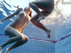 7X3.net presents: Naked girls swimming erotically underwater