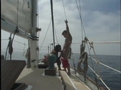 7X3.net presents: Interracial on a boat with a beautiful black girl