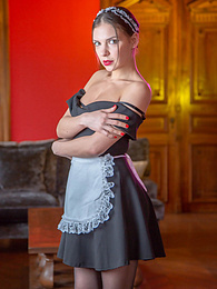 7X3.net presents: Sexy Maid Henessy betrays Natalie Starr and fucks boyfriend