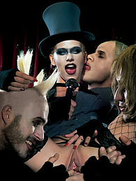 7X3.net presents: Glamour Punk Fetish with Hot Cock Sucker Bitch Cora Menson