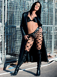 7X3.net presents: Lollybadcock Has a Horny Photoshoot With Dildos Outdoors