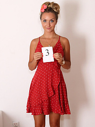 7X3.net presents: Brilliant czech cutie Victoria Puppy removes all clothes during a solo shoot