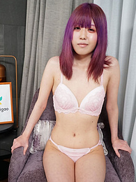7X3.net presents: Asian girl Shiori Fujimori displays her petite tiny tits and unveils her complete nakedness in a solo